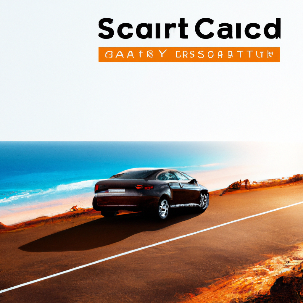 ArcLine parked by a coastal road at golden hour